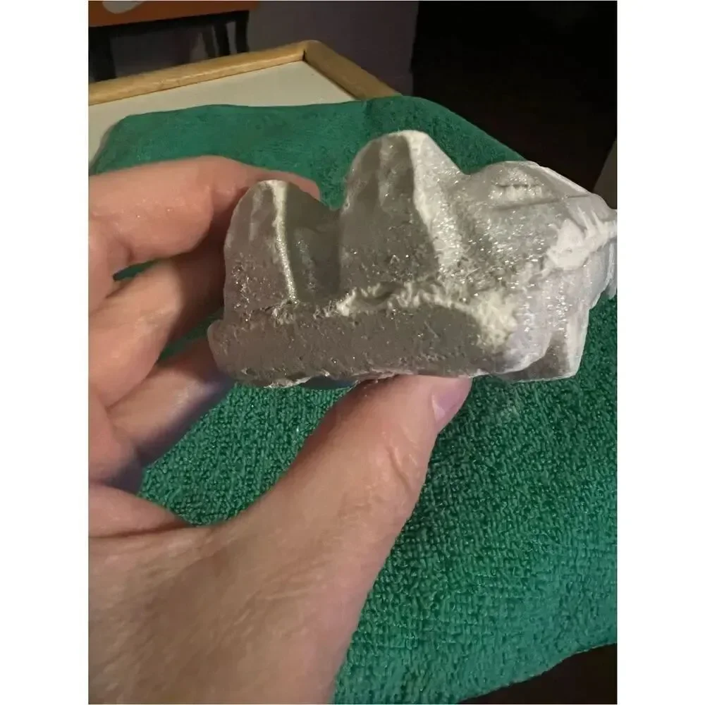 Lush Silver DeLorean Back To The Future Bath Bomb Limited Edition